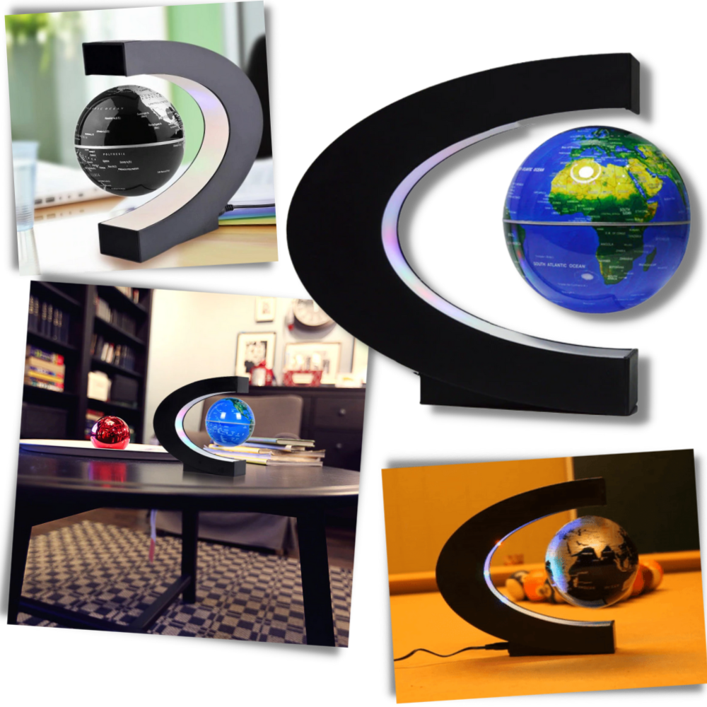 Globo magnetico a levitazione a LED - Ozerty
