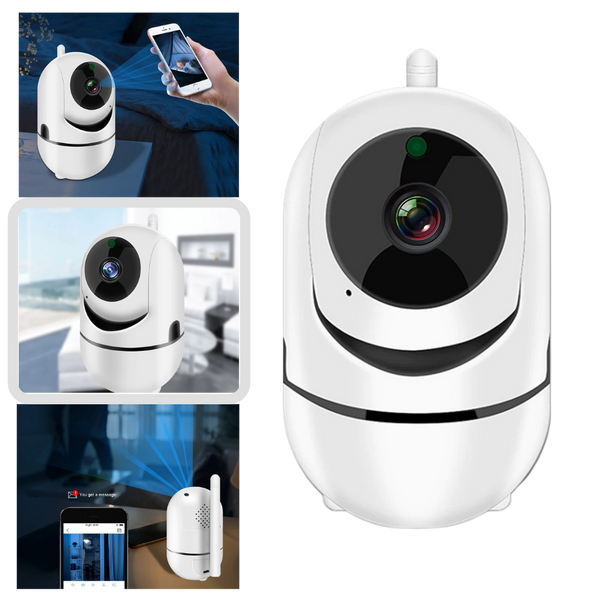 Telecamera di sicurezza wireless HD con suono e rilevamento del movimento - Ozerty