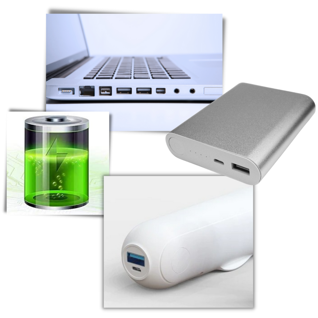 Mini ventilatore portatile con USB - Ozerty