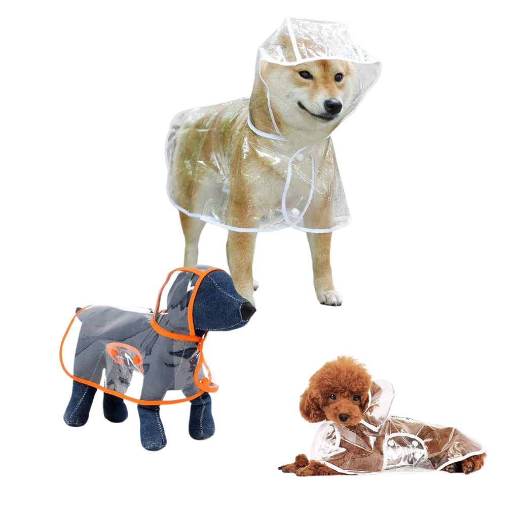 Impermeabile con cappuccio per cani  - Ozerty