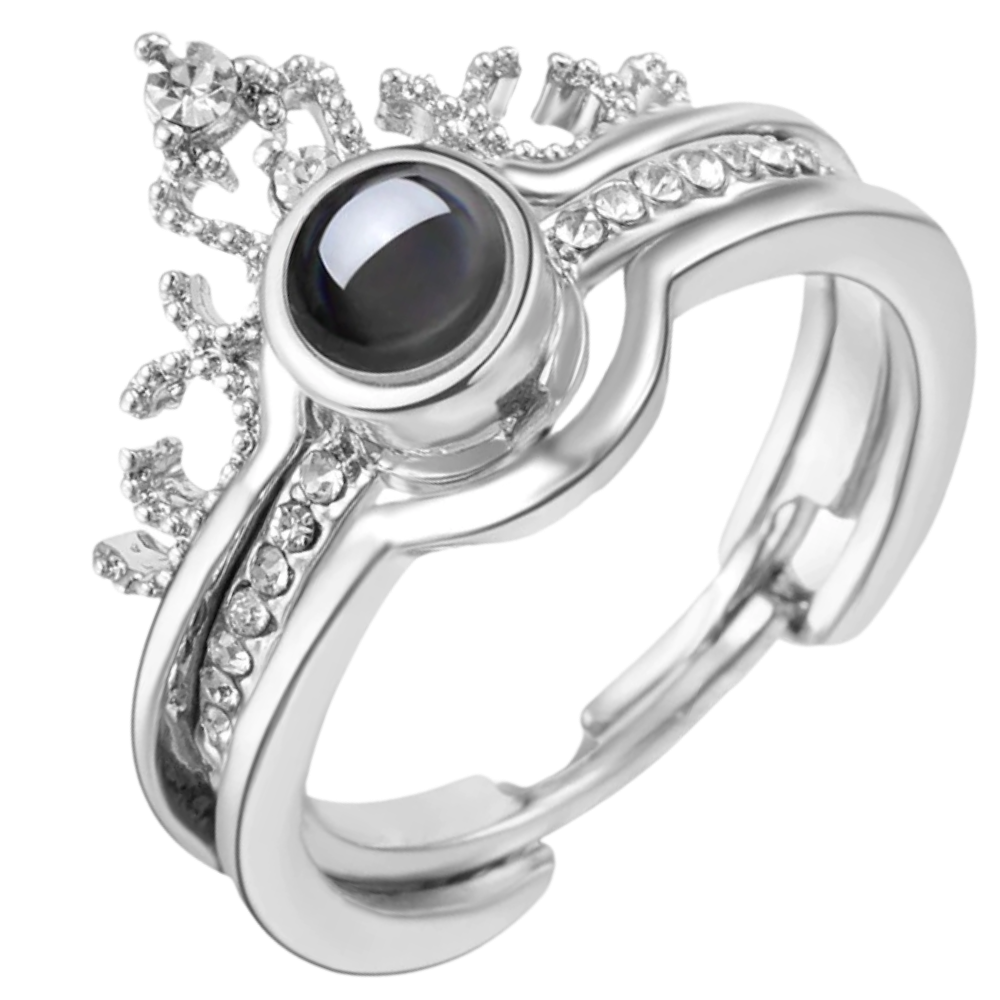 "I love you" in 100 languages ​​with a beautiful ring