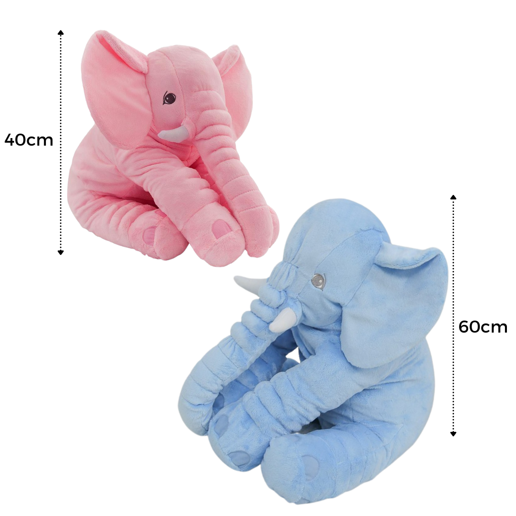 Grande cuscino peluche elefante bambino