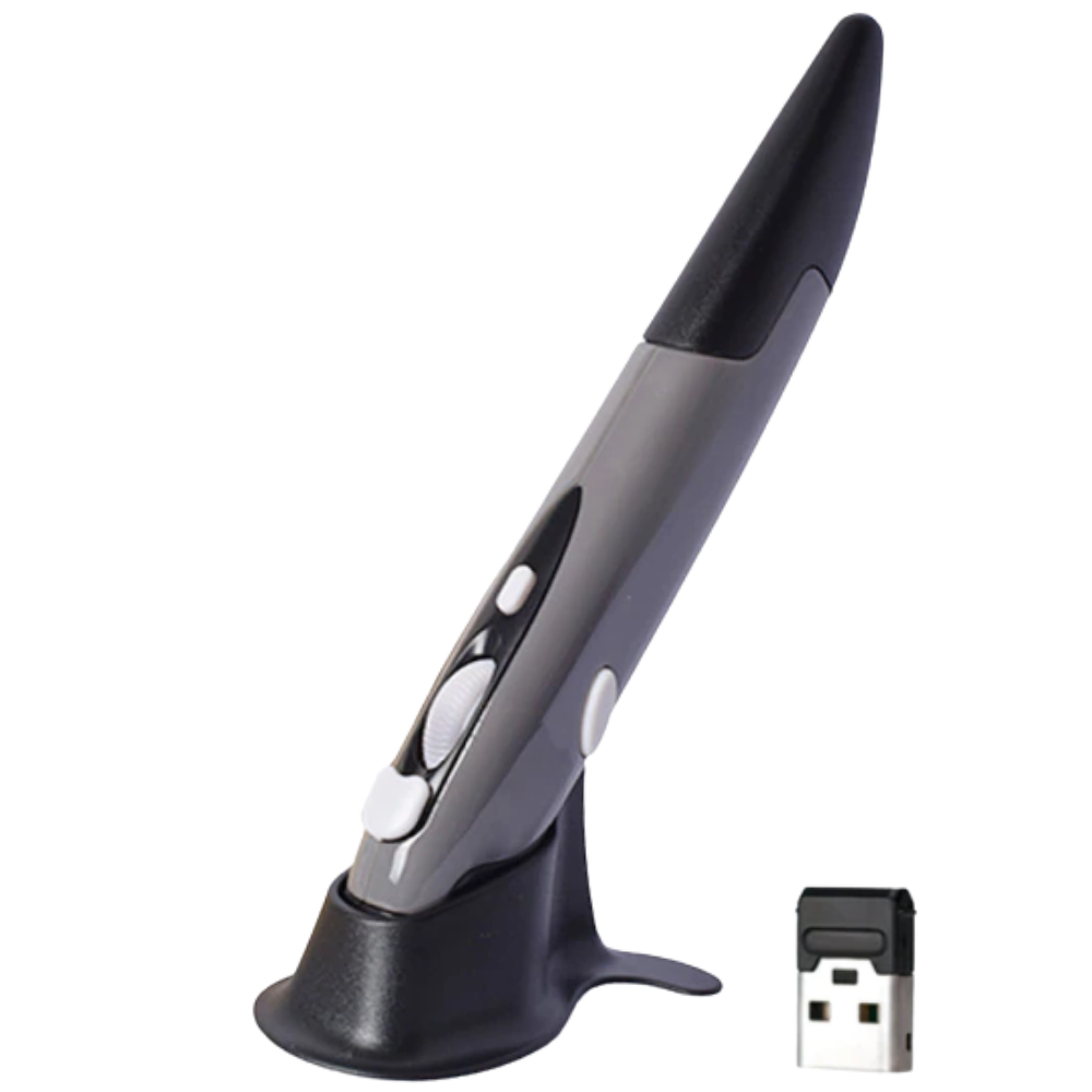 Wireless pen-shaped mouse