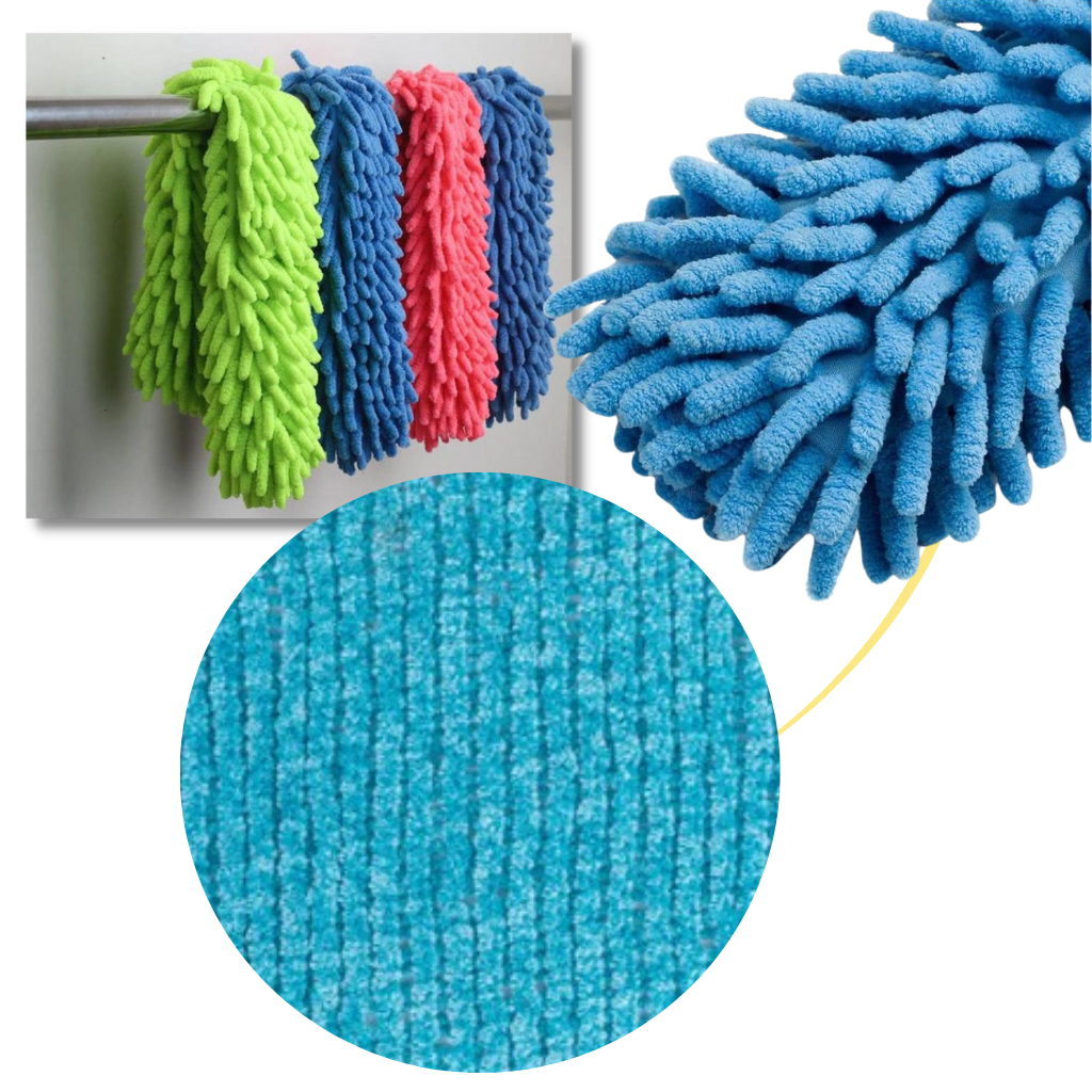 Spolverino di pulizia flessibile in microfibra - Ozerty
