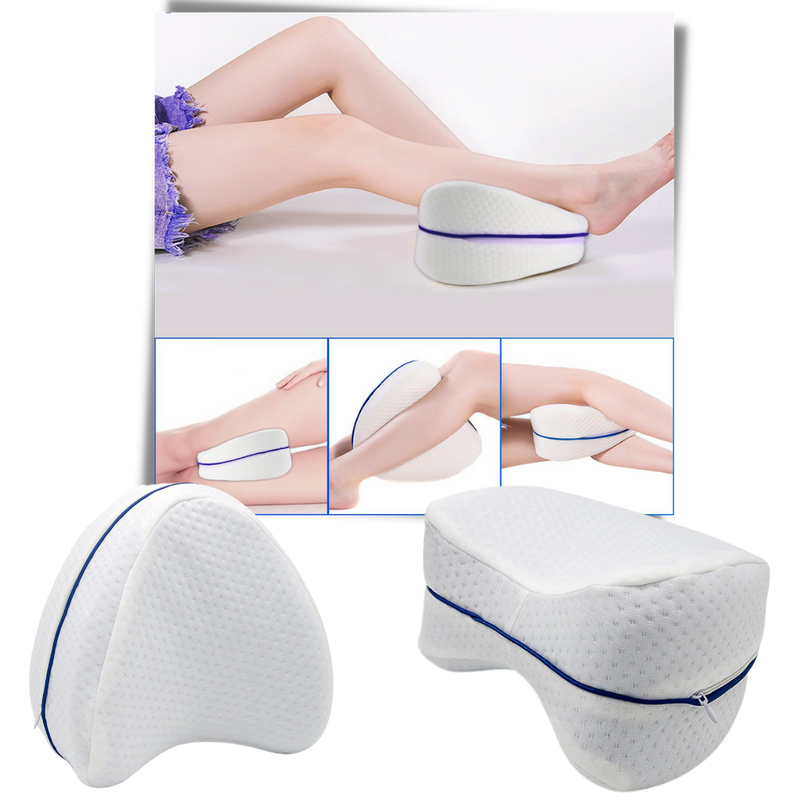 Cuscino ortopedico per ginocchia e gambe con memory foam - Ozerty