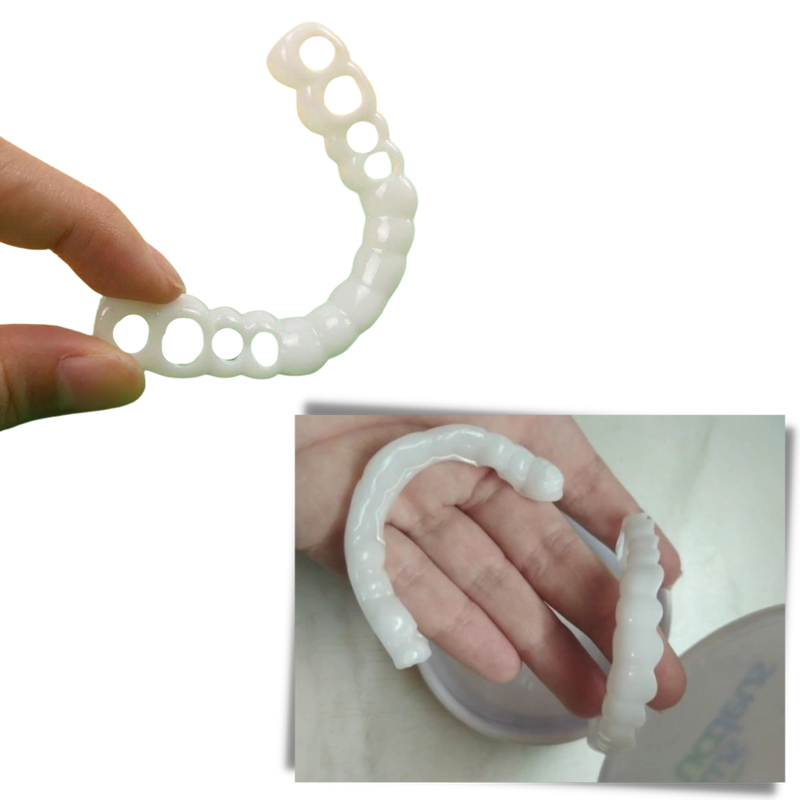 Copertura dentale del sorriso perfetto - faccette confortevoli - Ozerty