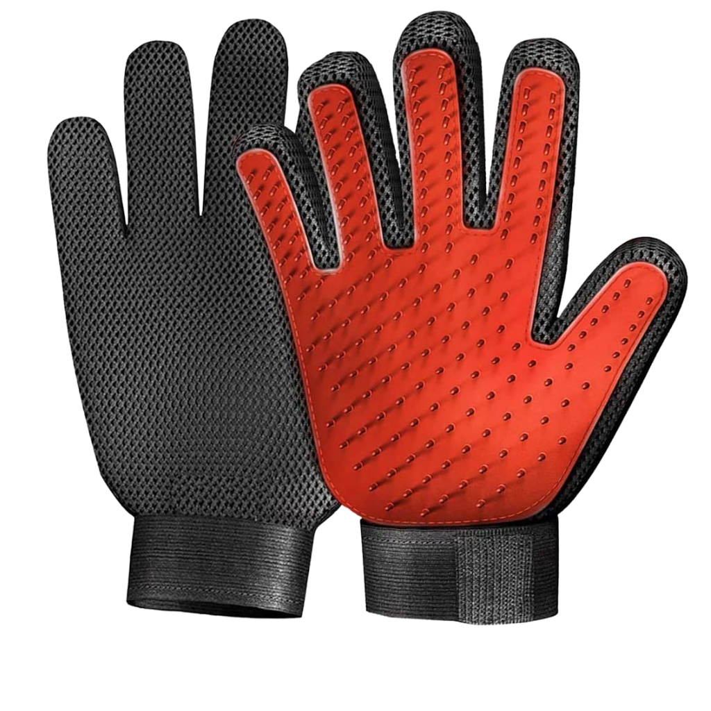 Pet grooming gloves (pair)