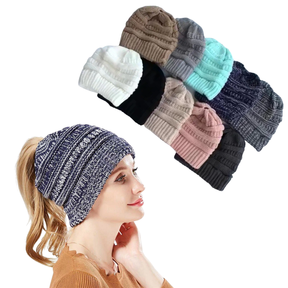 Berretto per coda e chignon