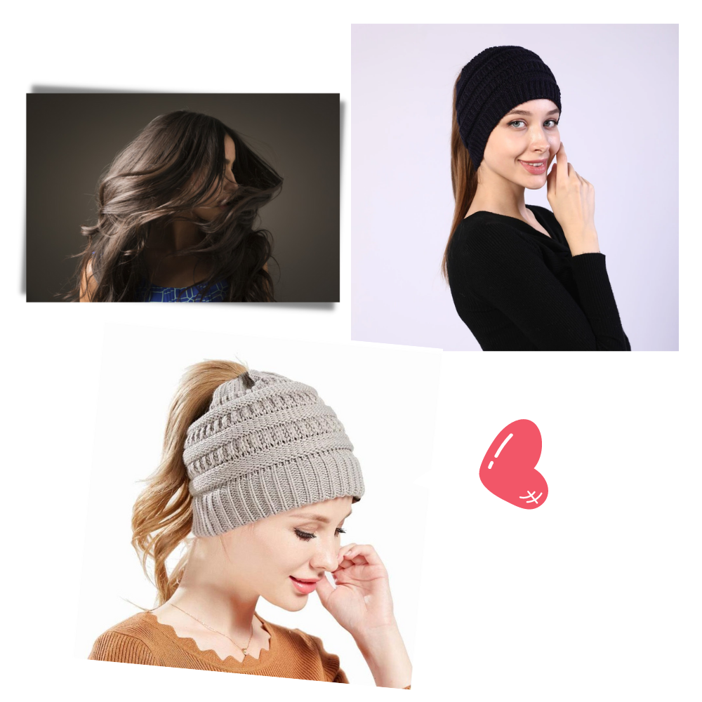Berretto per coda e chignon - Ozerty