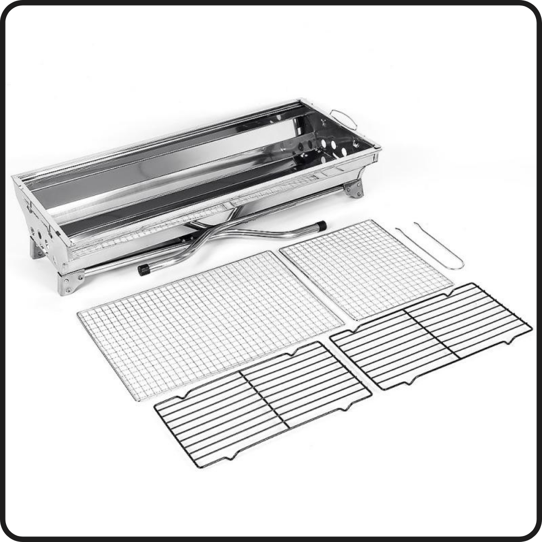 Griglia a carbone portatile BBQ - Ozerty