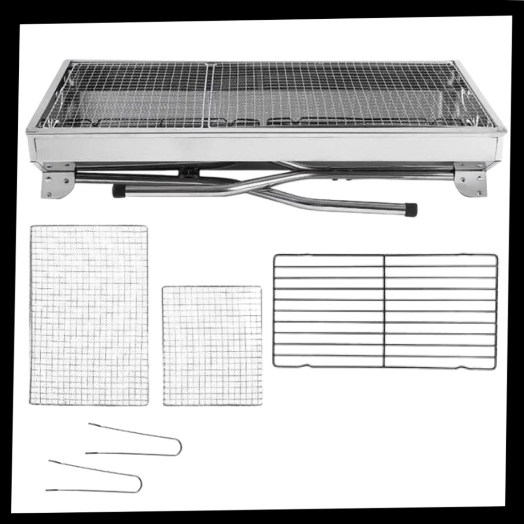 Griglia a carbone portatile BBQ - Ozerty