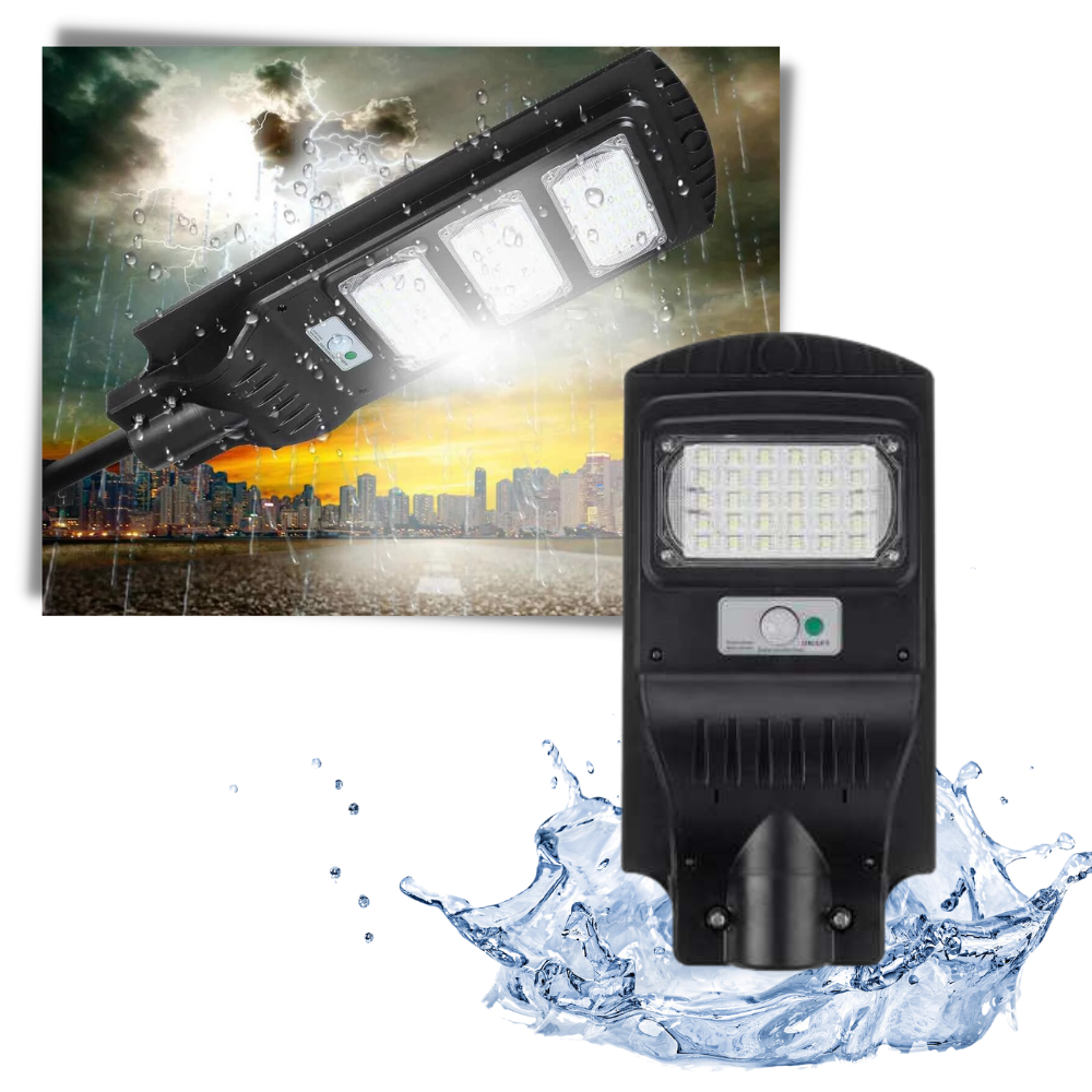 LED per esterni a energia solare con rilevamento del movimento - Ozerty