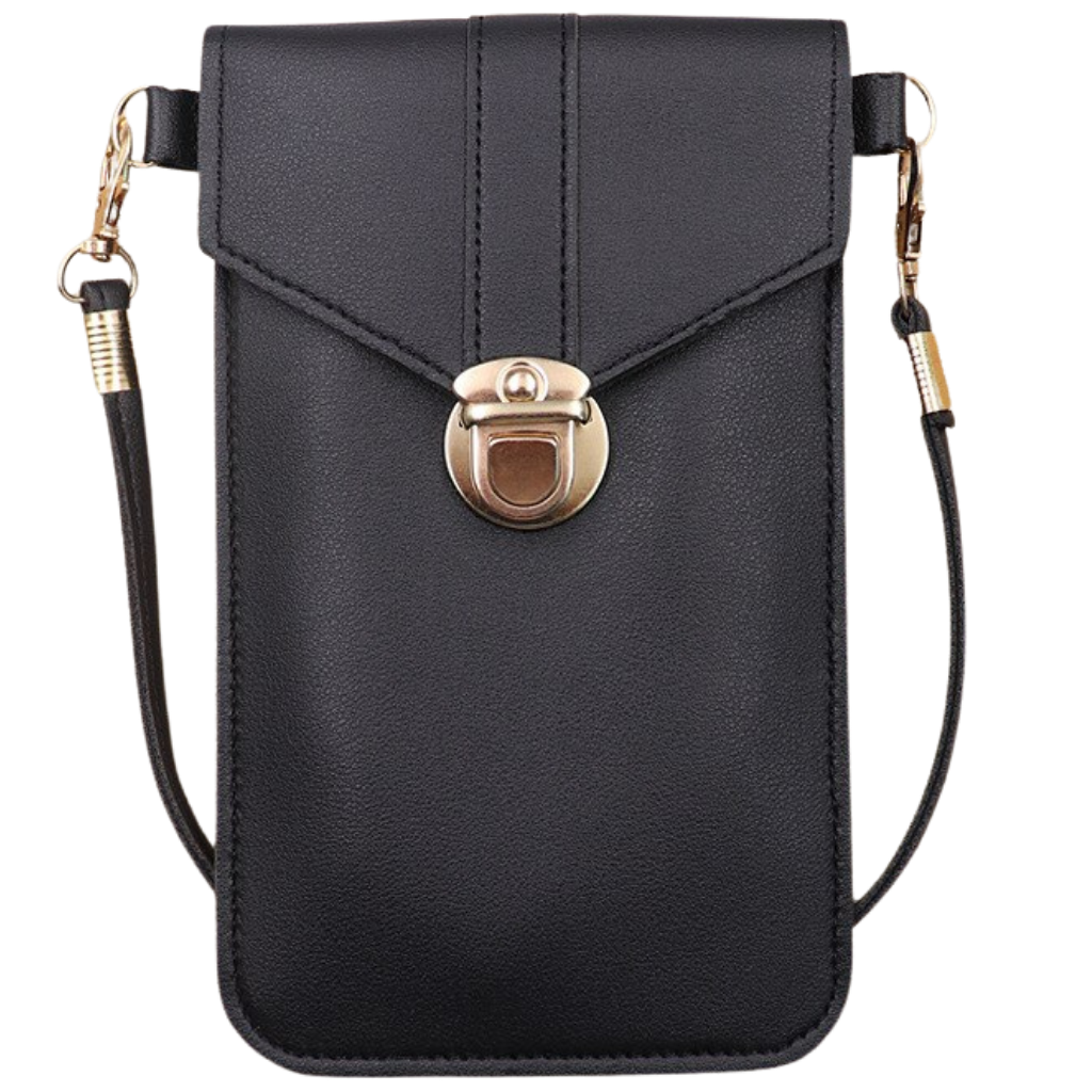 Shoulder bag for touchscreen phone 