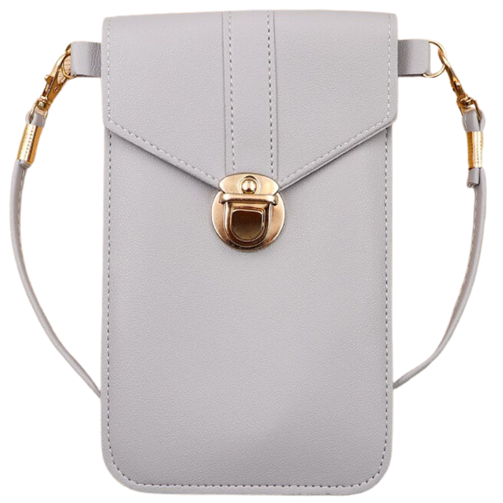Shoulder bag for touchscreen phone 