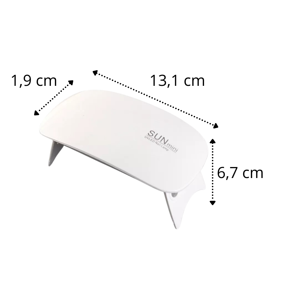 Lampada per asciugare lo smalto sulle unghie a luce UV LED - Ozerty