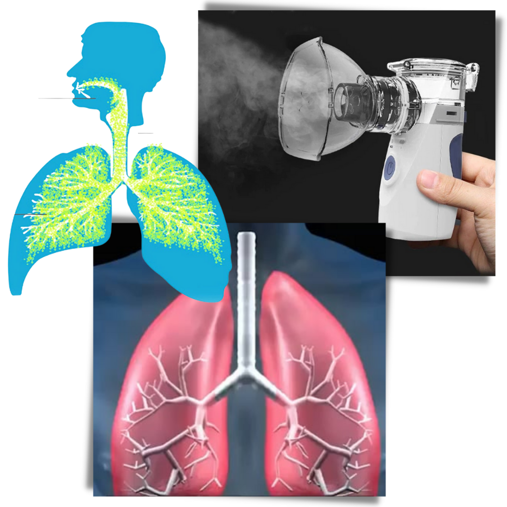 Nebulizzatore a ultrasuoni per bambini e adulti - Ozerty