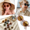 Vintage round sunglasses for children from 1 to 5 years old 