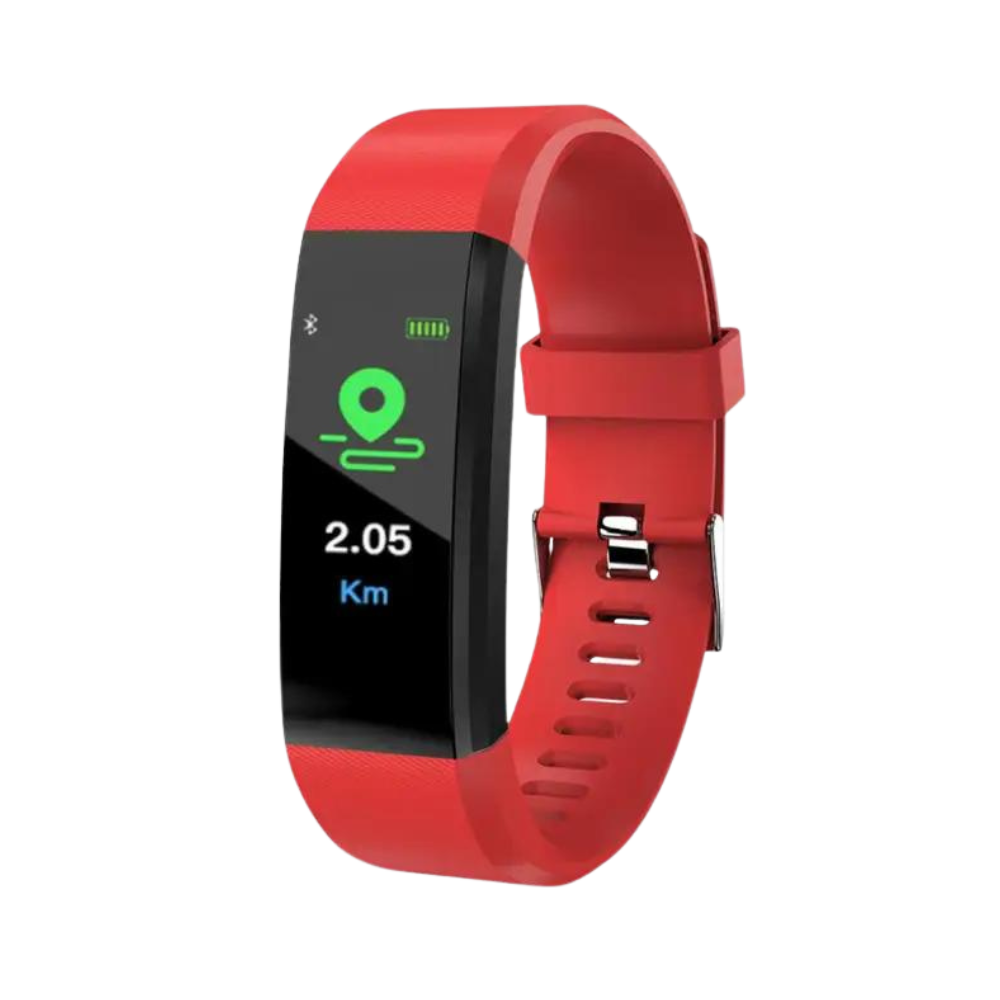 Smartwatch per anziani -Rosso - Ozerty